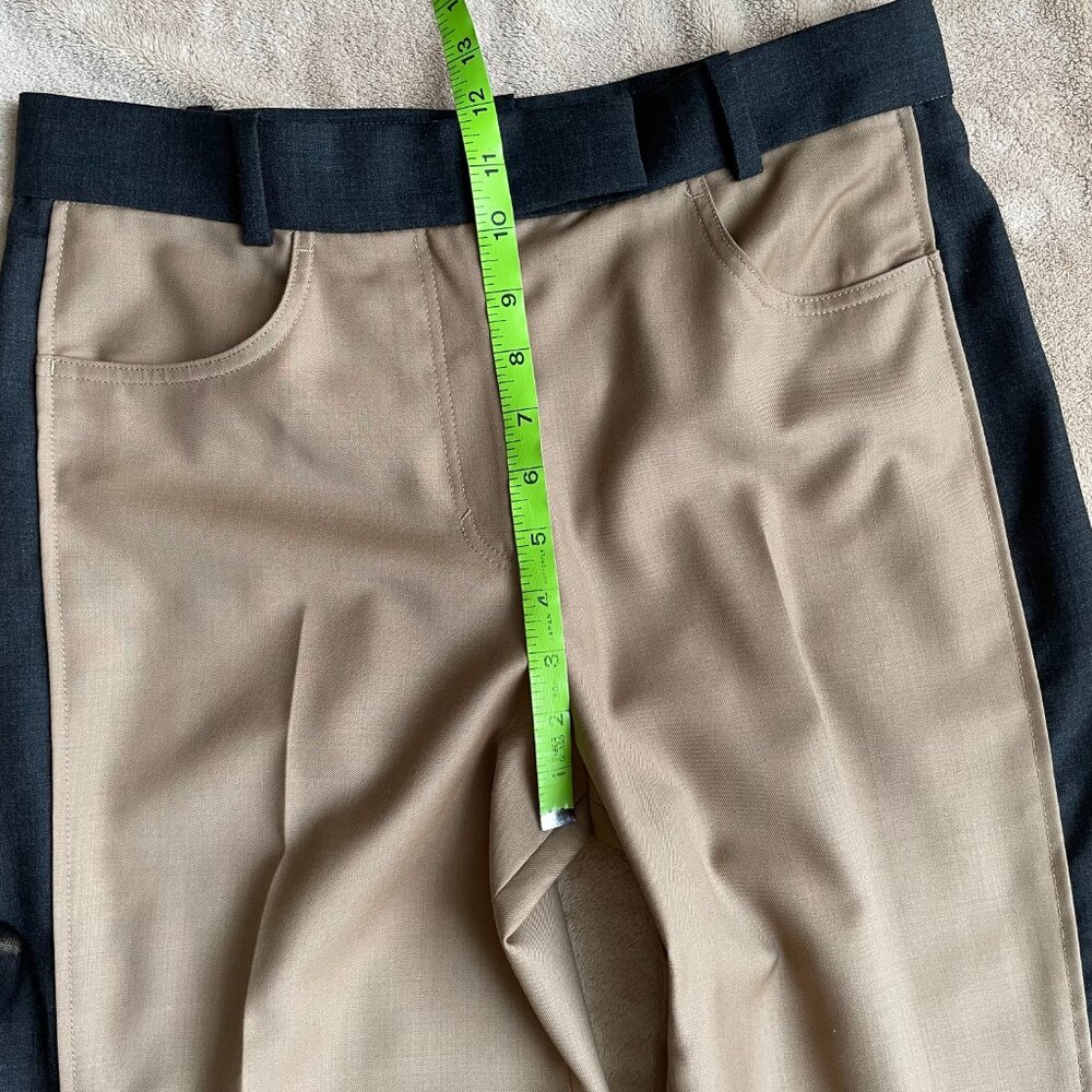 COS two-tone light wool Pants - Picture 8 of 14